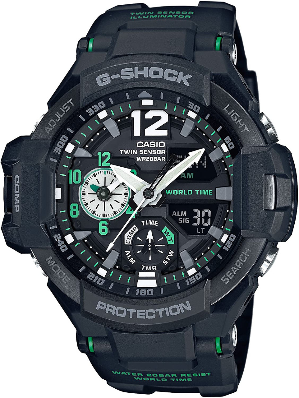 G-Shock Gravitymaster Aviation | GA-1100-1A3 | GA-1100-1A3JF