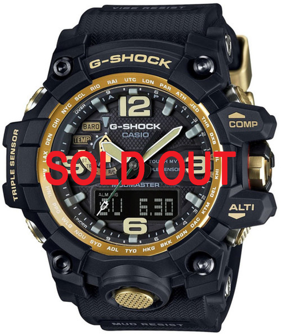 Mudmaster GWG-1000GB-1A Black and Gold - Shopping In Japan NET