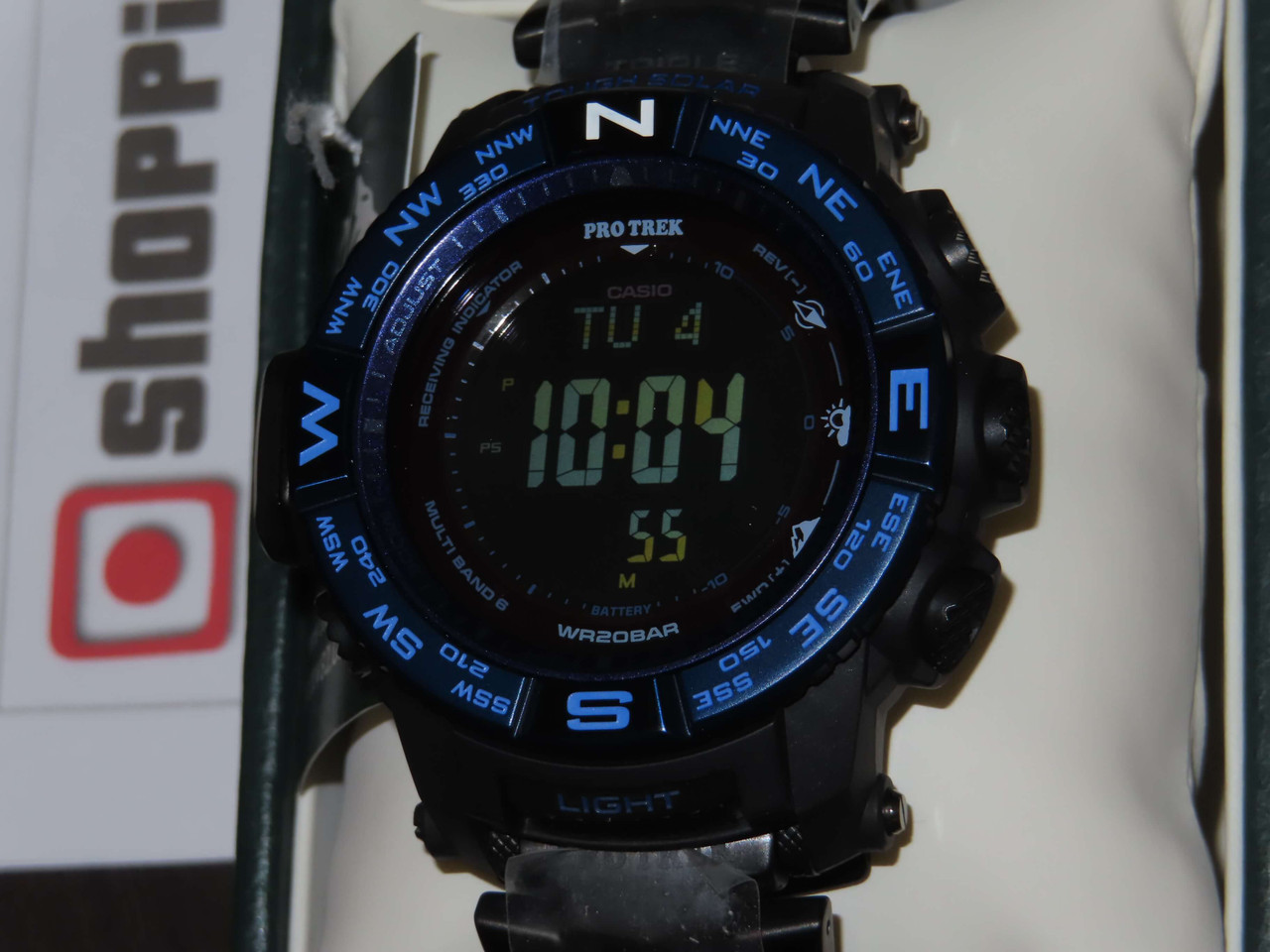 電波ソーラー】CASIO PROTREK PRW-3500 トリプルセンサー - 腕時計 