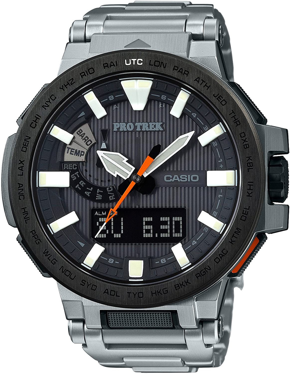 Casio Protrek Manaslu Titanium PRX-8000T-7AJF - Shopping In Japan NET