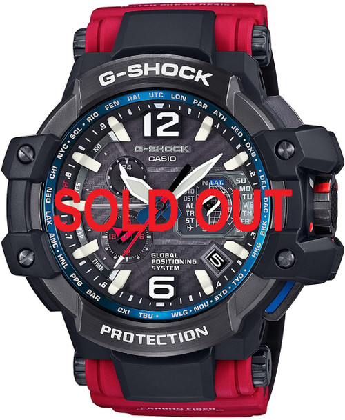 Casio Mudmaster Rescue Red Series GWG-1000RD-4AJF / GWG-1000RD-4A