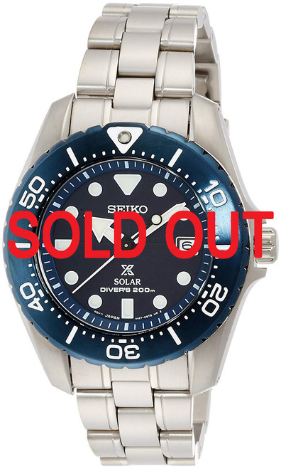 SEIKO Prospex Solar Diver's 200m 本体 Seiko Prospex Air Diver Solar Blue SBDN017 - Shopping In Japan Net
