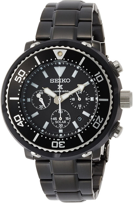 Seiko Prospex Solar Chronograph LOWERCASE SBDL037 | Silicon Band