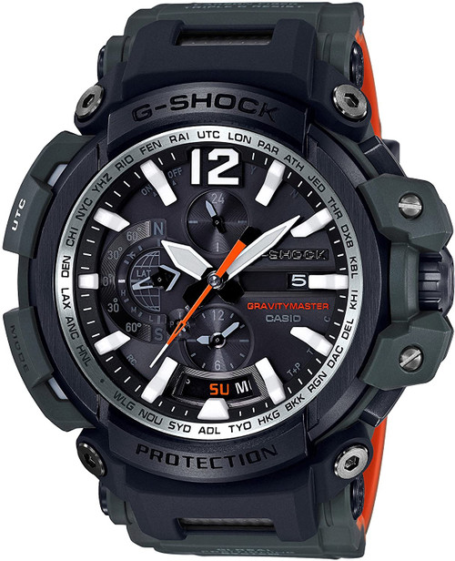 Casio GPS Gravity Master Aviation Navy GPW1000-2A / GPW-1000-2AJF