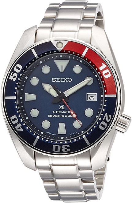 Seiko Prospex Seascape Sumo Pepsi Solar GMT SBPK005 - Shopping In
