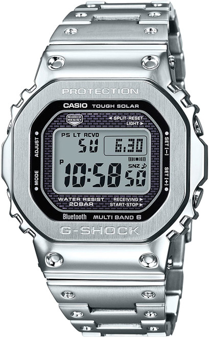 G-Shock Silver Full-Metal GMW-B5000D-1JF Japan Edition