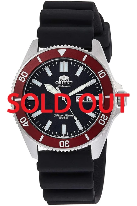 Orient Kanno Red Diver RN-AA0008B (JDM version with Kanji)