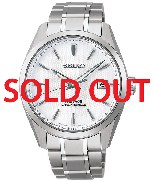  Seiko Presage Sharp Edged Series White SARX115