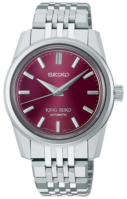 King Seiko Plum Red Burgundy Garyu-bai SPB287 | SDKS009