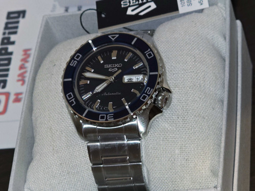 Seiko 5 SKX Bluetone Redux SRPK97 | SBSA259 (JDM Edition with Kanji)