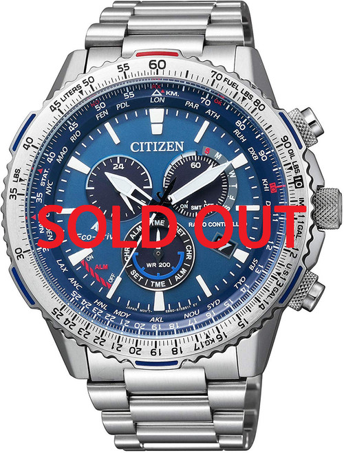 Citizen Promaster Sky Pilot Radio Controlled CB5000-50L