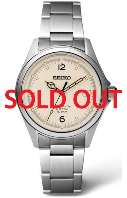 Seiko TiCTAC Ivory Dial 40th Anniversary SZSB032