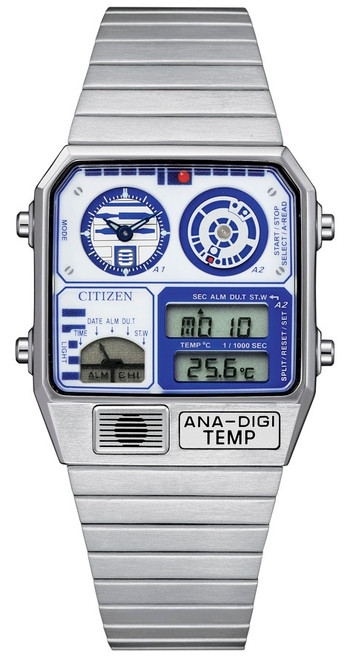 Citizen R2-D2 Star Wars Disney Ana-Digi JG2117-51A