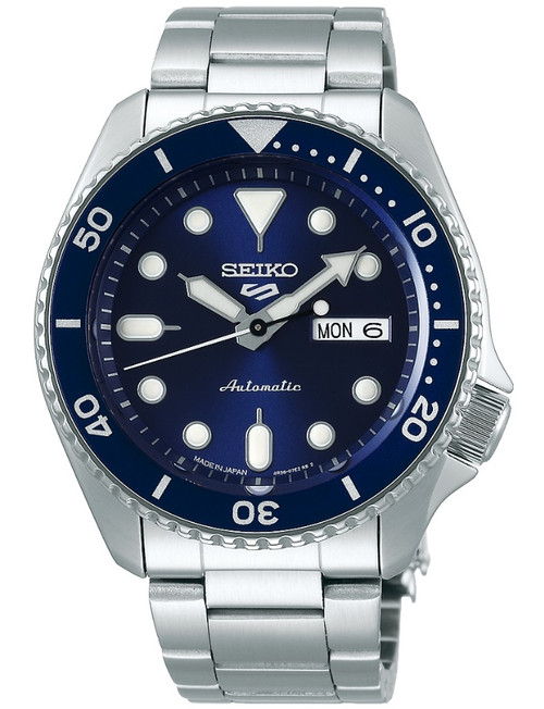 Seiko 5 Sports Blue SRPD51 / SBSA001 (JDM Kanji Wheel)