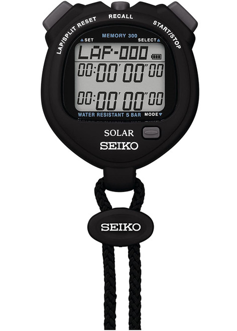 Seiko S061 Solar Powered Stopwatch