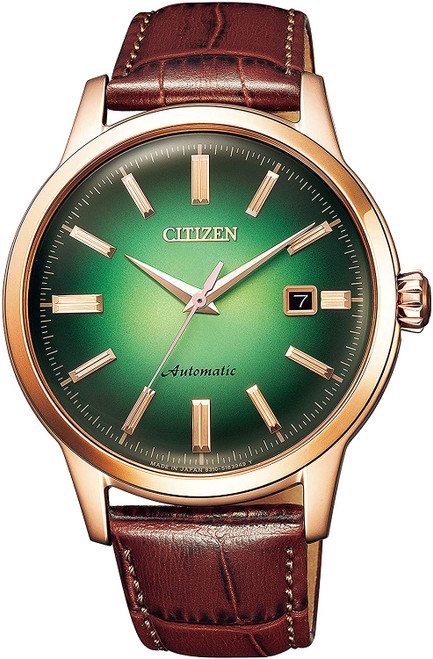 Citizen Mechanical Retro Green Dial NK0002-14W