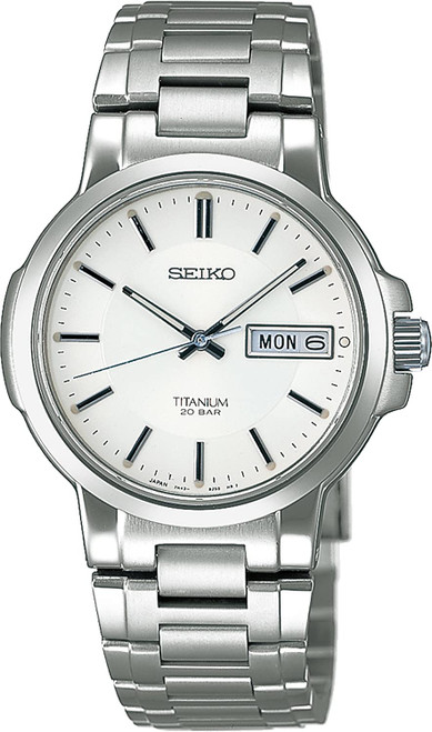 Seiko Quartz Titanium SCDC055 Men's Watch - Shopping In Japan NET