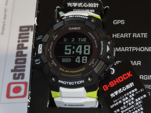 G-SQUAD Heart Rate Solar GPS Black GBD-H1000-1ER / GBDH1000-1