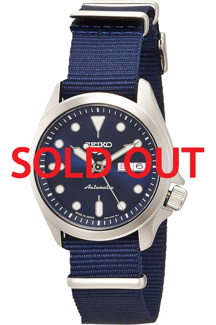 Seiko 5 Blue Dial Nato Band SRPE63 | SBSA053 (JDM Edition with Kanji)
