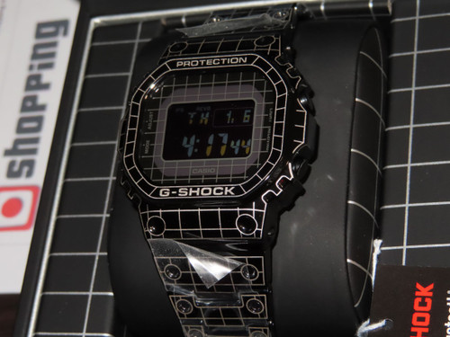 G-Shock Tron Laser Grid Pattern GMW-B5000CS-1JR