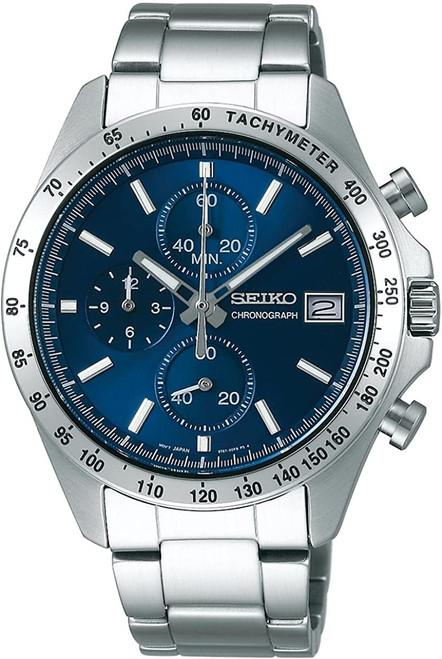 Seiko Spirit Chronograph Blue Dial SBTR011 - Shopping In