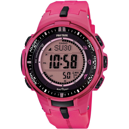 Casio Pro Trek Pink Radio Triple Sensor PRW-3000-4BJF