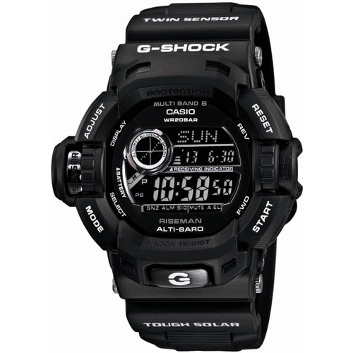 Casio G-Shock Riseman GW-9200BWJ-1JF Garish Black