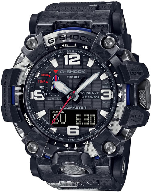 Casio GWG2000-1A1 / GWG-2000-1A1ER Mudmaster Forged Carbon Black