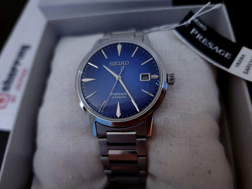 【美品】SEIKO PRESAGE SARY229 Seiko Presage Automatic GMT Style60's SARY229