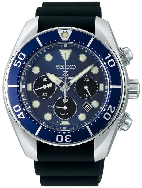 Seiko Prospex Solar Scuba JDM Chronograph SBDL063