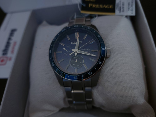 Seiko Presage Sharp Edge GMT Ltd. SPB303 | SARF001 (JDM)