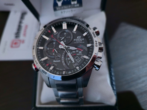 Casio Edifice Bluetooth Solar EQB501XD-1A | EQB-501XD-1AJF (JDM)