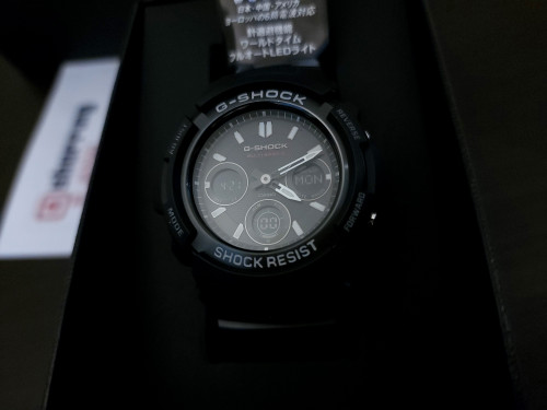 G-SHOCK 腕時計 メンズ　AWG-M100BW-1AJF G-Shock Garish Black | AWG-M100BW-1A | AWGM100-1A