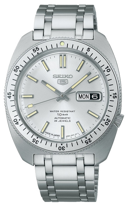 さやにこ Seiko 5 Automatic 21 Jewels Gold Tone Dial Roman Numerals