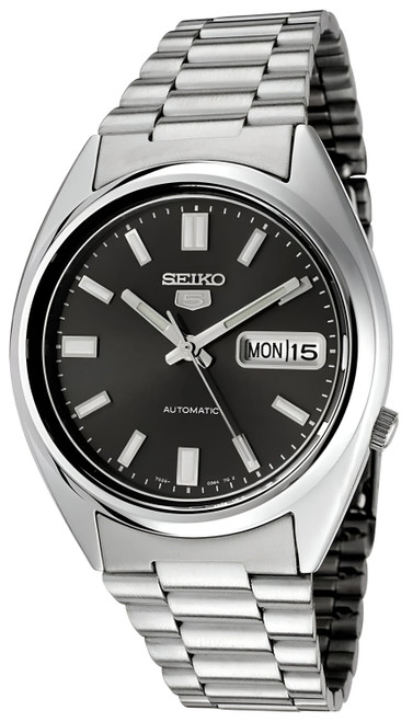 Seiko 5 Automatic 21 Jewels Black Sunburst Dial SNXS79 | SNXS79K1