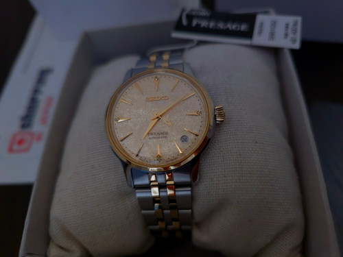 Seiko Presage Women's Cocktail Time Champagne SRPL64 | SRRY052