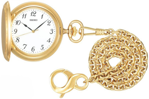 Seiko High Accuracy Quartz Railroad Watch Gold Plate SAPM002