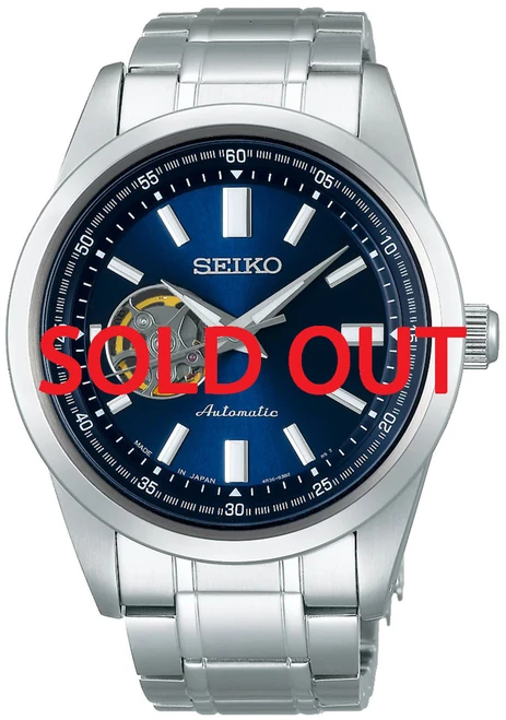 Seiko Mechanical Selection Open Heart Blue Dial SCVE051 (JDM)