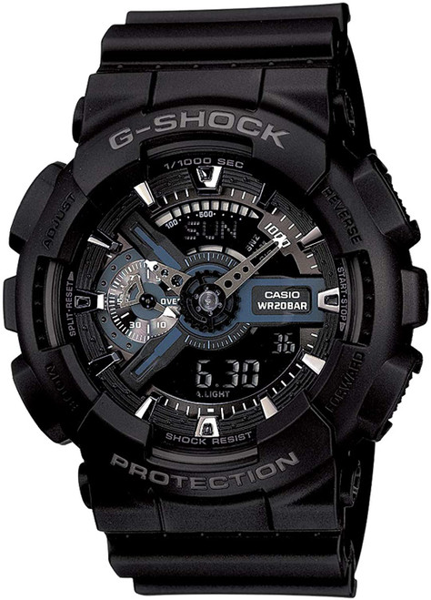 G-Shock Black Hyper Digi-Ana GA-110-1BJF