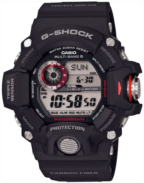 G-Shock Rangeman Black Panther Carbon GW-9400BJ-1JF - Shopping In 