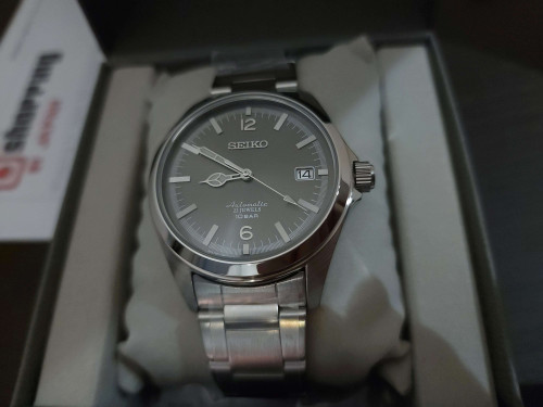 Seiko TiCTAC Collaboration SZSB036 British Green 35th Anniversary