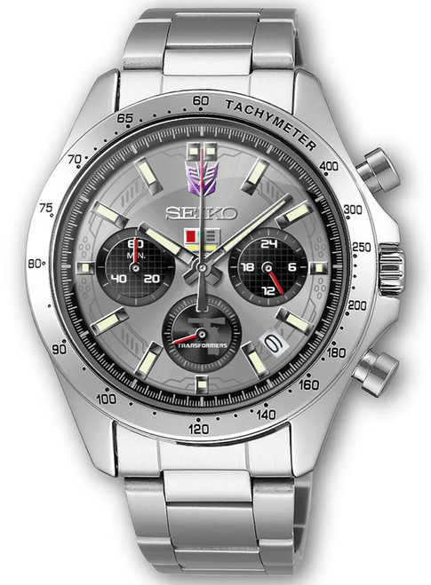 Seiko x Transformers Megatron Decepticons Japan Limited 300 pcs.