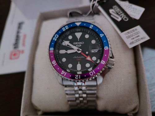  Seiko 5 Sports Ukiyo-e SBSC021 Japan Exclusive SKX Series