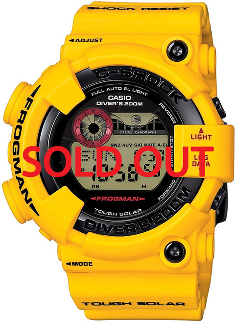 G-Shock Frogman GF-8230E-9JR Lightning Yellow