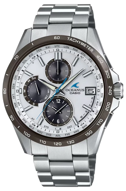 Casio Oceanus Classic Line Titanium Chronograph OCW-T2600J-7AJF