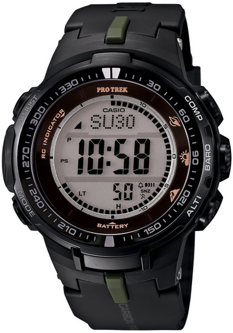 Casio Pro Trek RM Series Carbon Band PRW-S3100-1JF - Shopping In