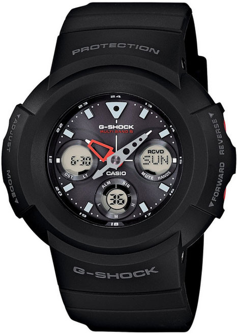 Black Casio G-Shock Multiband 6 Watch