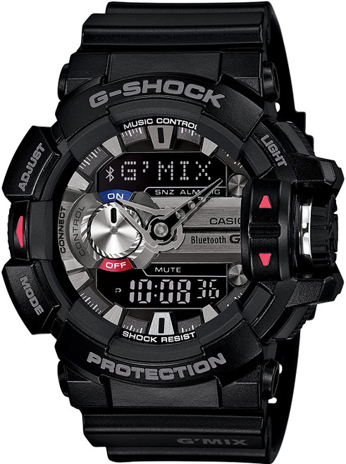 G-Shock GBA400-1A / GBA-400-1AER Bluetooth G'Mix Series