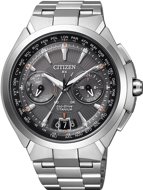 citizen eco drive titanium satellite wave