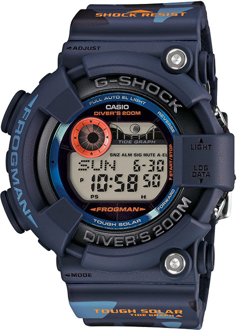 Casio Frogman GF-8250CM-2JR Men in Camouflage Tough Solar Watch